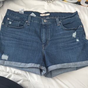 Levi denim shorts